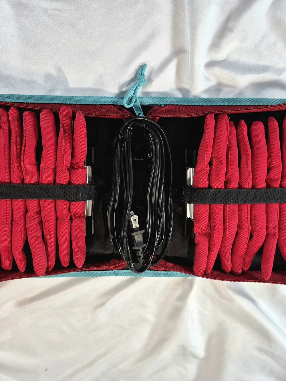 Remington All That! Beach Waves Portable Hair Roller Set H-2032 Red & Teal Heat - Picture 10 of 10